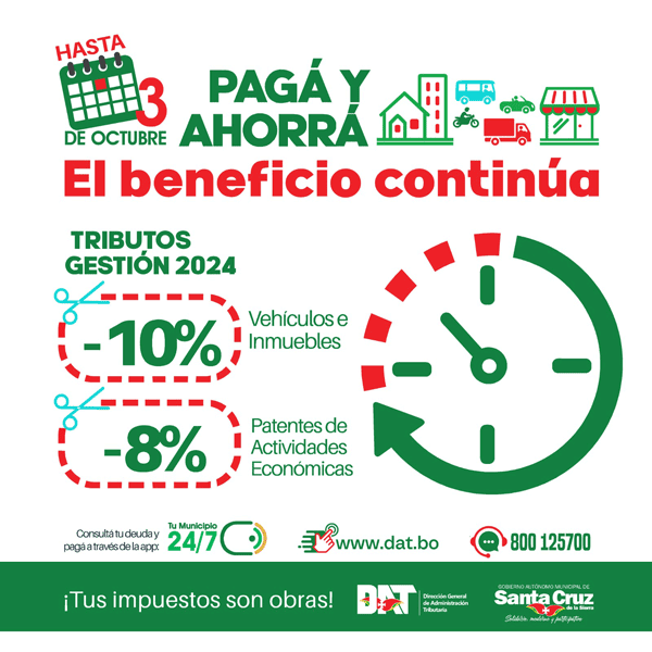 Pagá y ahorrá ¡El beneficio continúa!